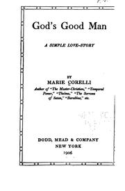 Cover of: God's good man by Marie Corelli