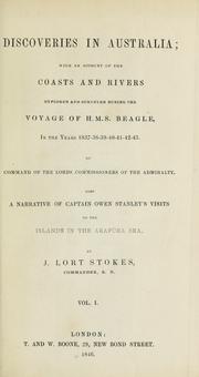 Discoveries in Australia by Stokes, John Lort
