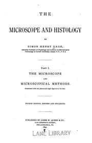 Cover of: The microscope and histology by Gage, Simon Henry