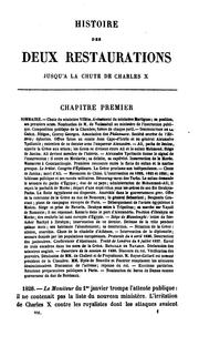 Cover of: Histoire des deux restaurations jusqu'à l'avénement de Louis-Philippe (de janvier 1813 à octobre 1830) par Ach. de Vaulabelle.