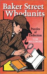 Cover of: Baker Street Whodunits by Tom Bullimore