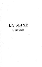 Cover of: La Seine et ses bords