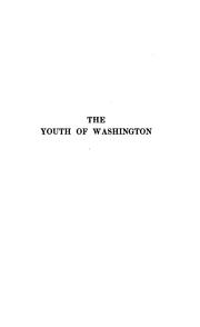 Cover of The youth of Washington