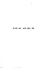Cover of: Essay on modern gardening by Horace Walpole