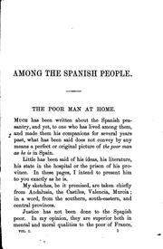 Cover of: Among the Spanish people.