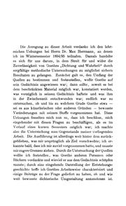 Studien zur Entstehungsgeschichte von Goethes Dichtung und Wahrheit by Karl Hermann Alt