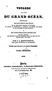 Cover of: Voyages aux îles du Grand océan ... by J. A. Moerenhout