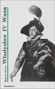 Cover of: Władysław IV Waza by Henryk Wisner