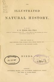 Cover of: The illustrated natural history.