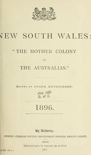 Cover of: New South Wales: "the mother colony of the Australias."