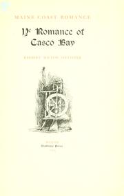 Ye romance of Casco Bay by Herbert Milton Sylvester