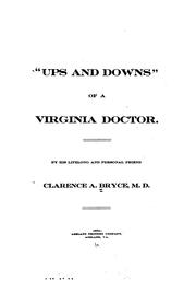 Cover of: "Ups and downs" of a Virginia doctor