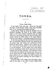 Cover of: Tonda: a story of the Sioux