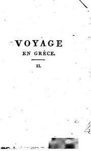 Voyage en Grèce, fait dans les années 1803 et 1804 by J. L. S. Bartholdy