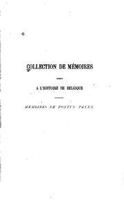Mémoires de Pontus Payen by Payen, Pontus seigneur d'Essars