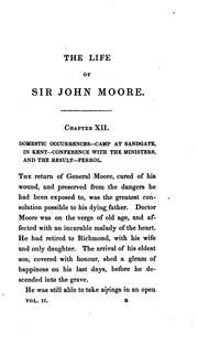 Cover of: The life of Lieutenant-General Sir John Moore, K.B. | James Carrick Moore
