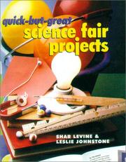 Cover of Quick-but-great science fair projects