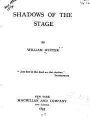 Cover of: Shadows of the stage