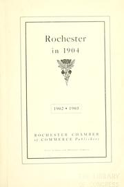 Cover of: Rochester in 1904.