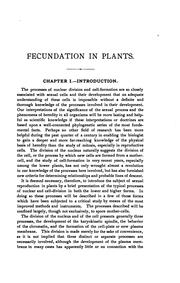 Cover of: Fecundation in plants by Mottier, David Myers