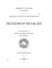 Cover of: The cyclones of the Far East