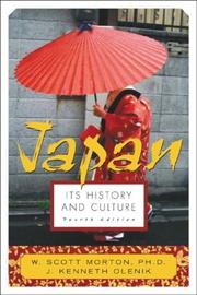 Cover of: Japan by W. Scott Morton