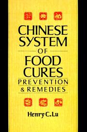 Cover of: Chinese system of food cures