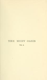 Cover of: The Merv Oasis by Edmund O'Donovan