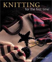 Cover of: Knitting for the First Time
