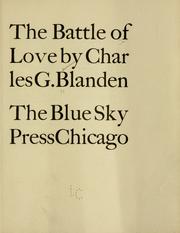 Cover of: The battle of love