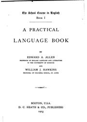 Cover of: A practical language book