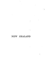 Cover of: New Zealand by Alexander Kennedy