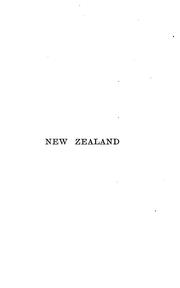 Cover of: New Zealand