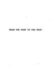 Cover of: From the West to the West: across the plains to Oregon