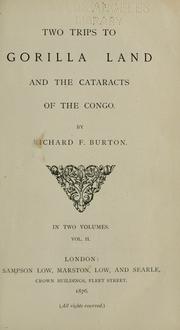 Cover of: Two trips to gorilla land and the cataracts of the Congo.