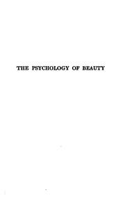 Cover of: The psychology of beauty
