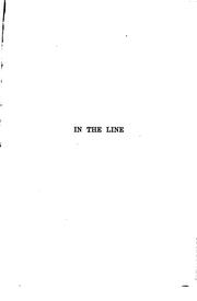 Cover of: In the line