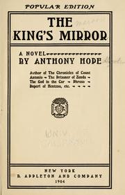 Cover of: The king's mirror by Anthony Hope