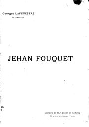 Cover of: Jehan Fouquet
