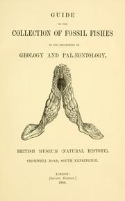 Cover of: Guide to the collection of fossil fishes in the Department of Geology and Palæontology, British Museum (Natural History) ... by British Museum
