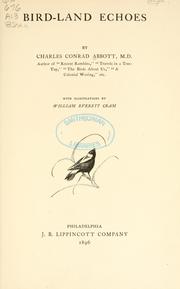 Cover of: Bird-land echoes