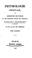 Cover of: Physiologie végétale, ou Exposition des forces et des fonctions vitales des végétaux ...