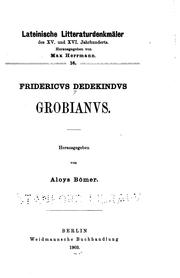 Cover of: Grobianvs.