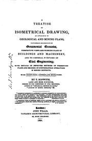Cover of: treatise on isometrical drawing as applicable to geological and mining plans | Thomas Sopwith