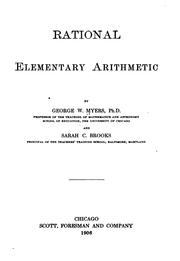 Cover of: Rational elementary arithmetic