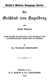 Cover of: Der geissbub von Engelberg
