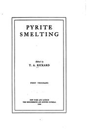Cover of: Pyrite smelting