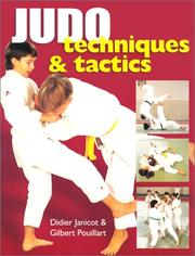 Cover of: Judo Techniques & Tactics by Didier Janicot, Gilbert Pouillart