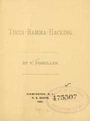 Cover of: Tucca--Ramma-Hacking