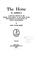 Cover of: The horse in America